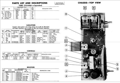 H-336T5U Ch= V-2157-U; Westinghouse El. & (ID = 514945) Radio