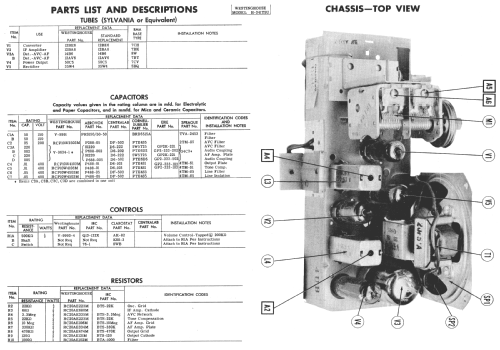 H-338T5U Ch= V-2157-4U; Westinghouse El. & (ID = 2006072) Radio