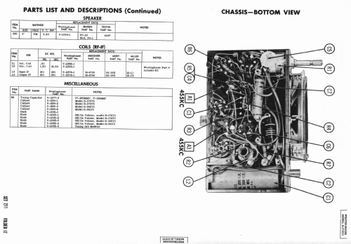 H-381T5 Ch= V-2184-1; Westinghouse El. & (ID = 984582) Radio