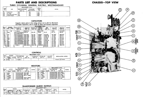 H-410P4 Ch= V-2185-1; Westinghouse El. & (ID = 577698) Radio