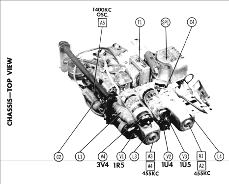 H-414P4 Ch= V-2182-2; Westinghouse El. & (ID = 958757) Radio