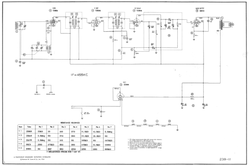 H-418T5 Ch= V-2186-1; Westinghouse El. & (ID = 984618) Radio