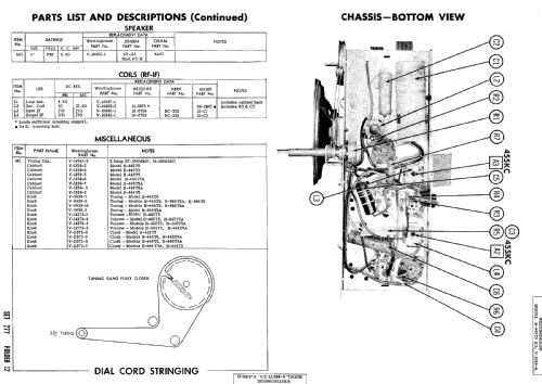 H-446T5 Ch=V-2189-4; Westinghouse El. & (ID = 514069) Radio