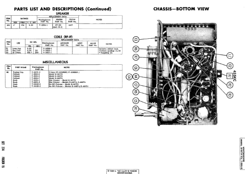 H-448T4 Ch= V-2184-4; Westinghouse El. & (ID = 514533) Radio