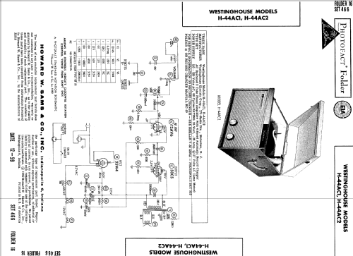 H-44AC2A V-2506-2 Chassis; Westinghouse El. & (ID = 511695) Sonido-V