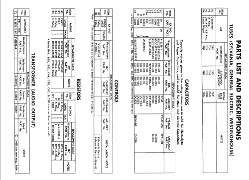 H-494P4 Ch=V-2185-2; Westinghouse El. & (ID = 960241) Radio