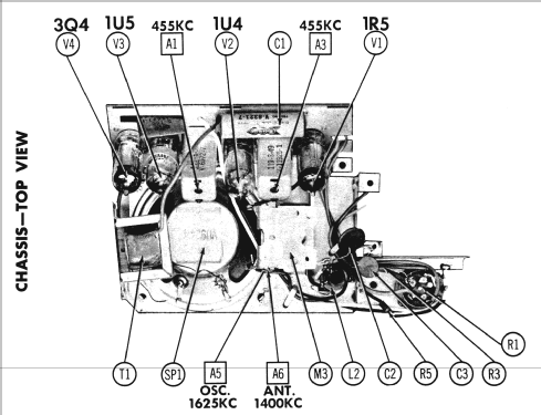 H-494P4 Ch=V-2185-2; Westinghouse El. & (ID = 960244) Radio