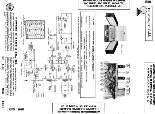 H-52MPS2 Ch= V-2508-02; Westinghouse El. & (ID = 559568) Ton-Bild