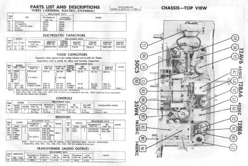 H-547T5 Ch=V-2261-1; Westinghouse El. & (ID = 1800513) Radio