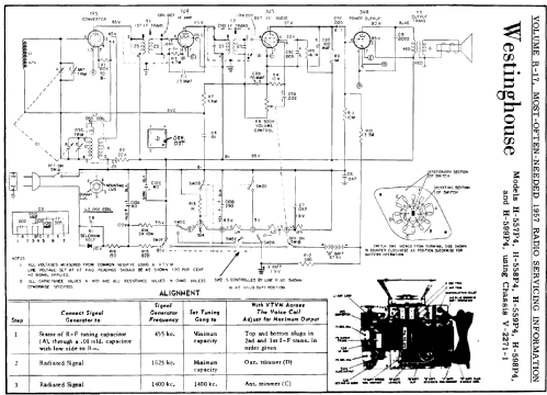 H-557P4 Ch=V-2271-1; Westinghouse El. & (ID = 134794) Radio