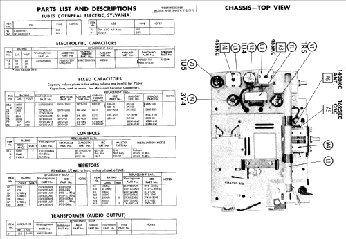 H-558P4 Ch= V-2271-1; Westinghouse El. & (ID = 513768) Radio