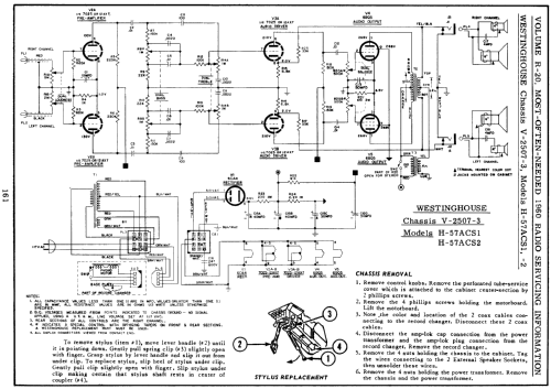 H-56ACS1 Ch=V-2507-2; Westinghouse El. & (ID = 511680) R-Player