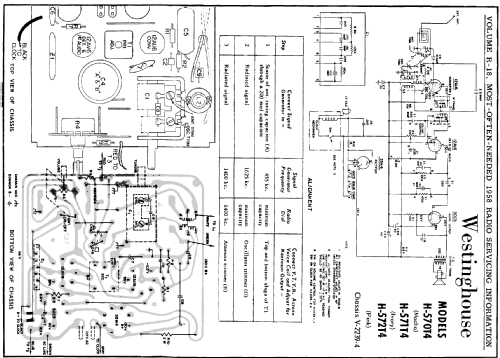 H-570T4 Ch= V-2239-4; Westinghouse El. & (ID = 139952) Radio