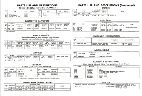 H-583T5 Ch= V-2259-3; Westinghouse El. & (ID = 2557941) Radio