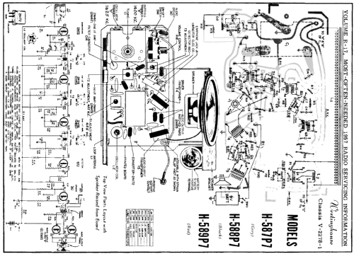 H-588P7 Ch= V-2278-1; Westinghouse El. & (ID = 134800) Radio