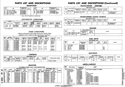 H-589P7A Ch= V-2278-3; Westinghouse El. & (ID = 2038598) Radio