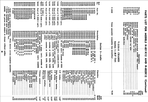 H-602K12 Ch= V-2150-41; Westinghouse El. & (ID = 1205268) Television