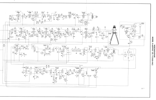 H-609T10 Ch= V-2150-94C; Westinghouse El. & (ID = 1666800) Television