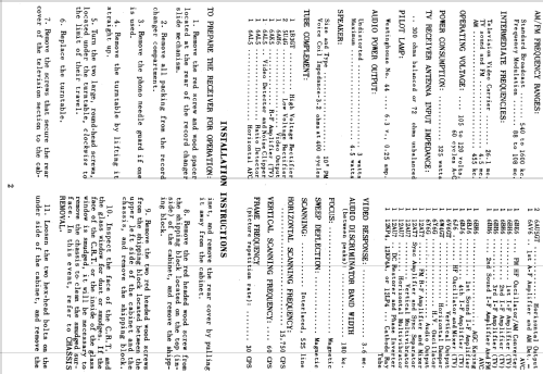 H-615C12 Ch= V2152-16; Westinghouse El. & (ID = 1211029) TV Radio