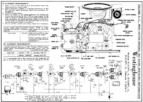 H-618P7 Ch= V-2278-3; Westinghouse El. & (ID = 134815) Radio