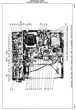 H-633C17 Ch= V-2173; Westinghouse El. & (ID = 2842462) TV Radio