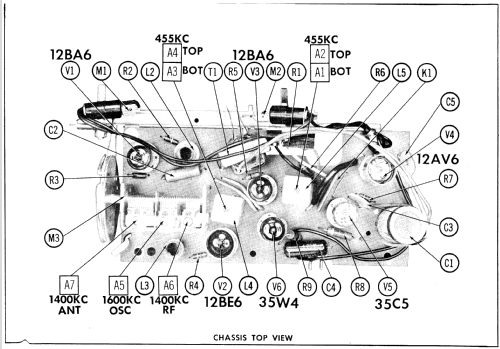 H-636T6 Ch= V-2391-1; Westinghouse El. & (ID = 818225) Radio