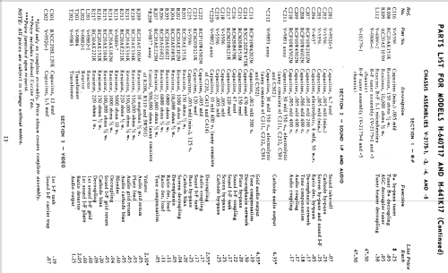 H-641K17 Ch= V-2192; Westinghouse El. & (ID = 1204268) Television