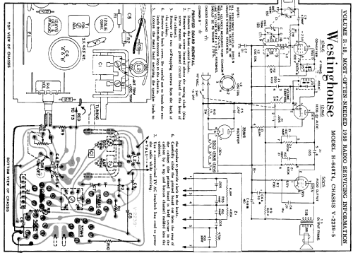 H-648T4 Ch= V-2239-5; Westinghouse El. & (ID = 139955) Radio