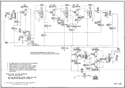 W/transistor H-651P6 Ch= V-2278-4; Westinghouse El. & (ID = 511811) Radio