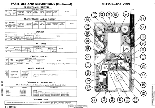 W/transistor H-651P6 Ch= V-2278-4; Westinghouse El. & (ID = 511813) Radio