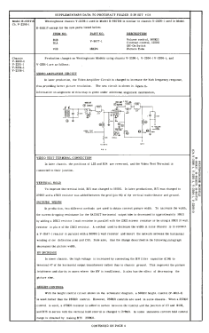 H-652K20 Ch= V-2206-1; Westinghouse El. & (ID = 3079695) Televisore