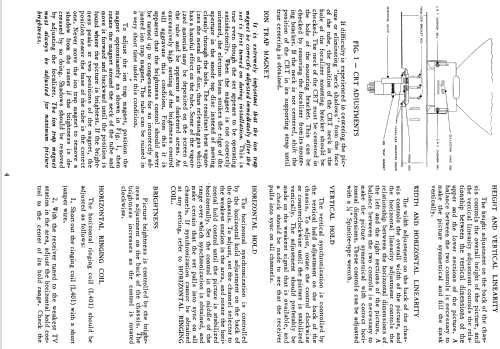 H-661C17 Ch= V-2203-1, V-2180-3; Westinghouse El. & (ID = 1222097) TV Radio