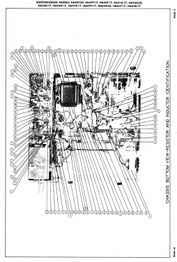 H-665T16 Ch= V-2206-1; Westinghouse El. & (ID = 3079587) Televisión