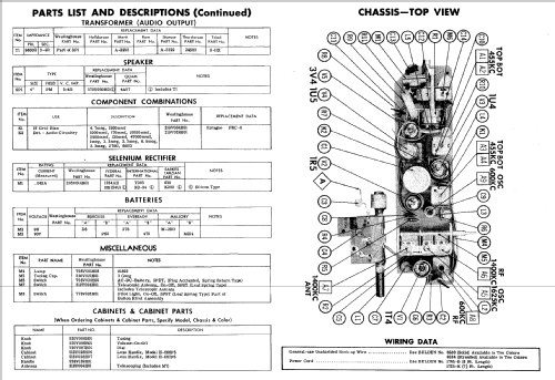 H-666P5 Ch= V-2394-3; Westinghouse El. & (ID = 514583) Radio