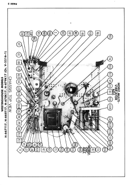 H-668T17 Ch= V-2216-1; Westinghouse El. & (ID = 3049151) Television