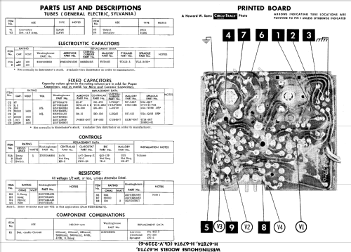 H-677T4 Ch= V-2239-6; Westinghouse El. & (ID = 693714) Radio