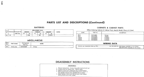 H-693P8 Ch= V-2278-5; Westinghouse El. & (ID = 561125) Radio