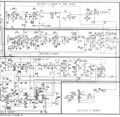 H-704T17 Ch= V-2216-4; Westinghouse El. & (ID = 1221229) Television