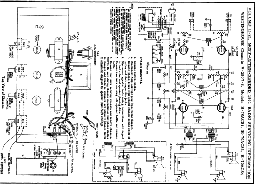 H-70ACS1 Ch= V-2507-8; Westinghouse El. & (ID = 149517) Sonido-V