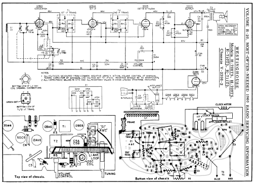 H-710T5 Ch= V-2398-2; Westinghouse El. & (ID = 186238) Radio