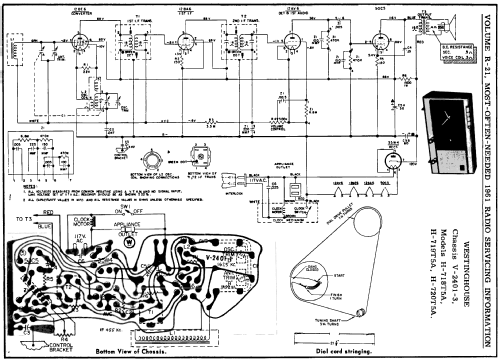 H-718T5A Ch= V-2401-3; Westinghouse El. & (ID = 149494) Radio