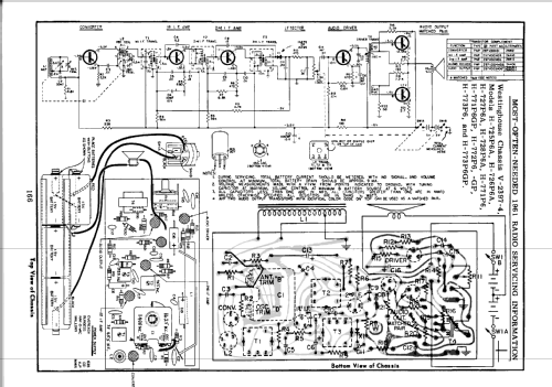 H-725P6A Ch= V-2397-4; Westinghouse El. & (ID = 149487) Radio