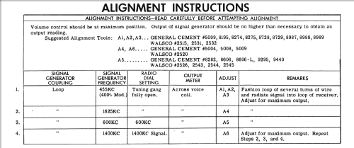 H-725P6A Ch= V-2397-4; Westinghouse El. & (ID = 960277) Radio