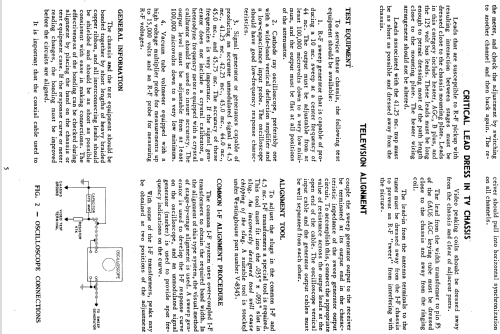 H-730C21 Ch= V-2218-11 V-2180-9; Westinghouse El. & (ID = 1223944) TV-Radio