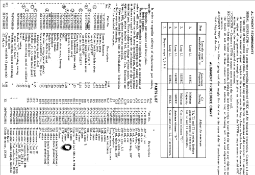 H-732P7 Ch= V-2403-1; Westinghouse El. & (ID = 1198753) Radio