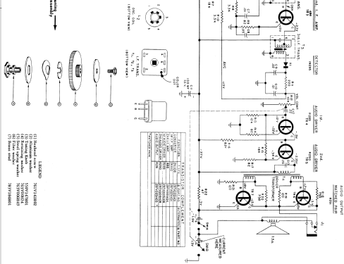 H-732P7GP Ch= V-2403-1; Westinghouse El. & (ID = 1198772) Radio