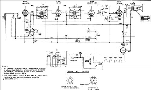 H-755L5 Ch= V-2395-3; Westinghouse El. & (ID = 1199287) Radio