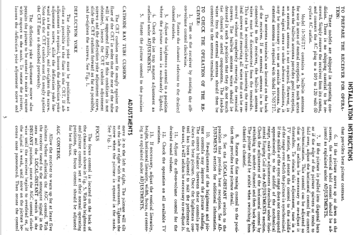H-766T17 Ch= V-2240-1; Westinghouse El. & (ID = 1230302) Television