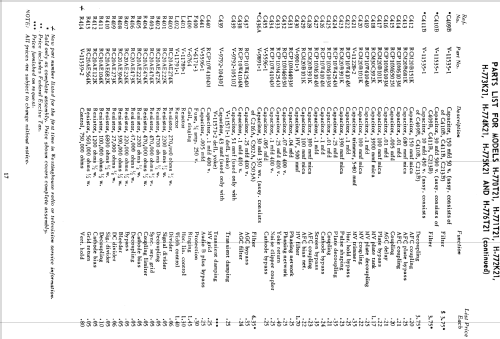 H-771T21 Ch= V-2243-3; Westinghouse El. & (ID = 1228477) Television