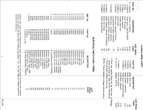 H-793K21 Ch= V-2243-1; Westinghouse El. & (ID = 1265321) Television